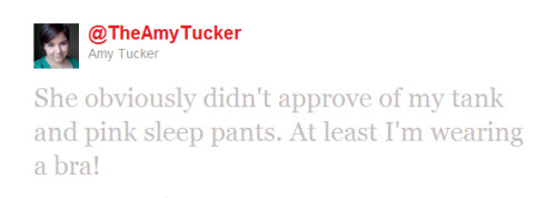 Amy Tucker Neighbor Tweet