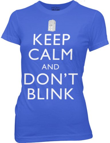 Dr. Who Keep Calm and Don't Blink Shirt