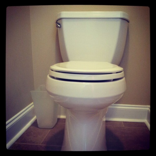 Our new toilet. 