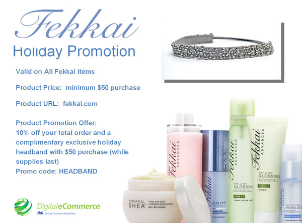 Fekkai Holiday Promotion sale