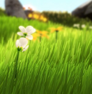 Flower game screenshot