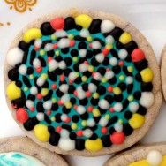 Decorated chaos cookie